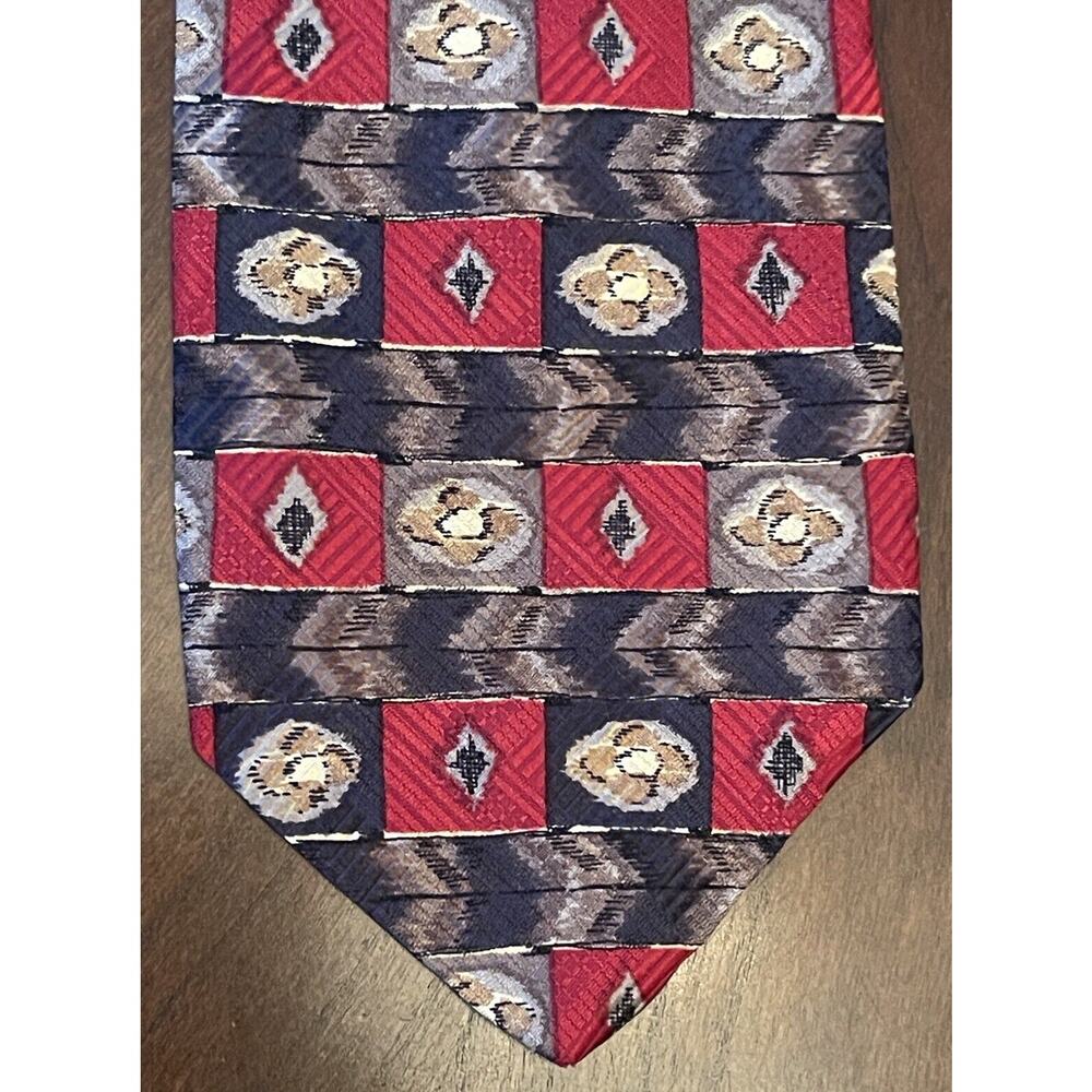 Robert Talbott Studio Redwood & Ross Hand Made 100% Silk Men’s Neck Tie Usa